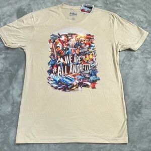 NWT Men's "We are #all andretti" Nascar T-Shirt, Size Medium
